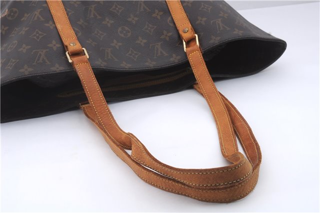 Authentic Louis Vuitton Monogram Sac Shopping PM Tote Bag M51108 LV 2676D