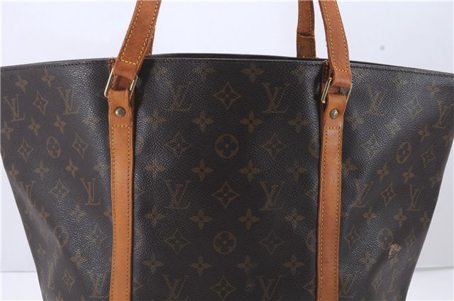Authentic Louis Vuitton Monogram Sac Shopping PM Tote Bag M51108 LV 2676D