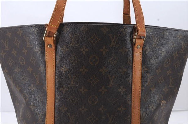 Authentic Louis Vuitton Monogram Sac Shopping PM Tote Bag M51108 LV 2676D
