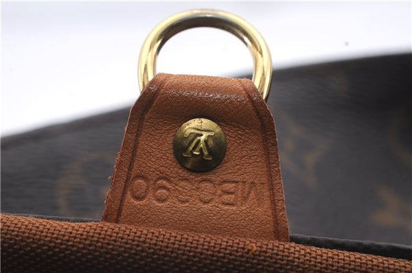 Authentic Louis Vuitton Monogram Sac Shopping PM Tote Bag M51108 LV 2676D