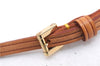 Authentic Louis Vuitton Leather Shoulder Strap For Mott Beige 49.6" LV 2676E
