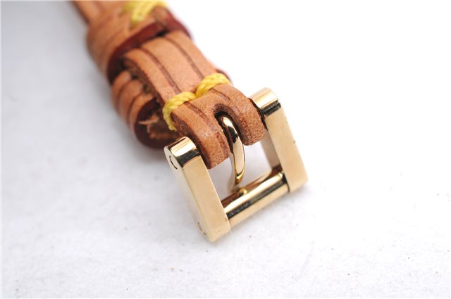 Authentic Louis Vuitton Leather Shoulder Strap For Mott Beige 49.6