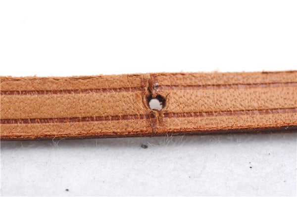 Authentic Louis Vuitton Leather Shoulder Strap For Mott Beige 49.6" LV 2676E