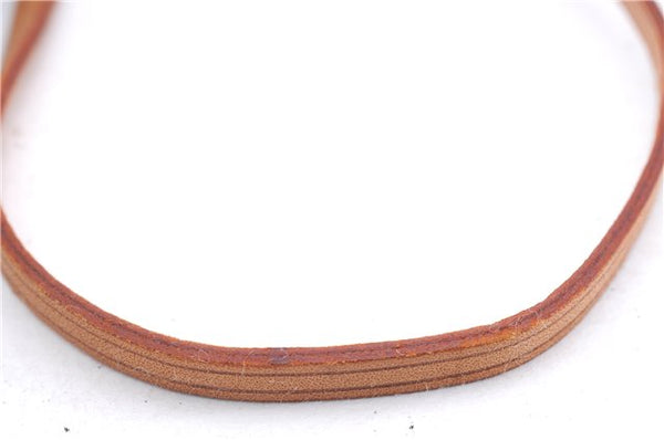 Authentic Louis Vuitton Leather Shoulder Strap For Mott Beige 49.6" LV 2676E