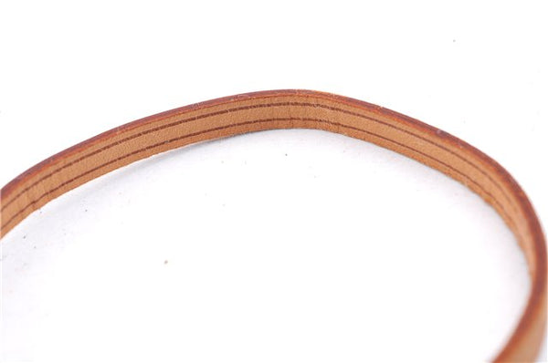 Authentic Louis Vuitton Leather Shoulder Strap For Mott Beige 49.6" LV 2676E