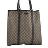 Authentic GUCCI Vintage Shoulder Hand Bag GG PVC Leather 223668 Brown 2677I