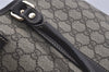 Authentic GUCCI Vintage Shoulder Hand Bag GG PVC Leather 223668 Brown 2677I