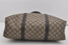 Authentic GUCCI Vintage Shoulder Hand Bag GG PVC Leather 223668 Brown 2677I