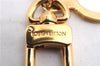 Auth Louis Vuitton Porte Cles Panda Charm Key Ring Leather Gold M62637 LV 2678E