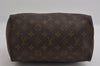Authentic Louis Vuitton Monogram Speedy 25 Boston Hand Bag M41528 LV 2678I