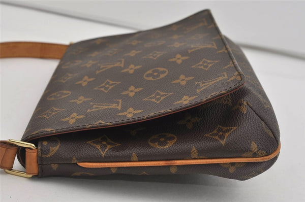 Authentic Louis Vuitton Monogram Musette Tango Shoulder Bag M51257 LV 2679I