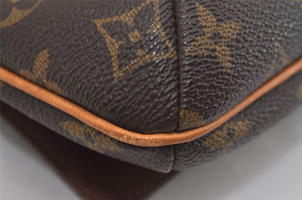 Authentic Louis Vuitton Monogram Musette Tango Shoulder Bag M51257 LV 2679I