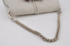 Authentic GUCCI Bamboo Chain Shoulder Hand Bag Purse Leather 235320 White 2680I