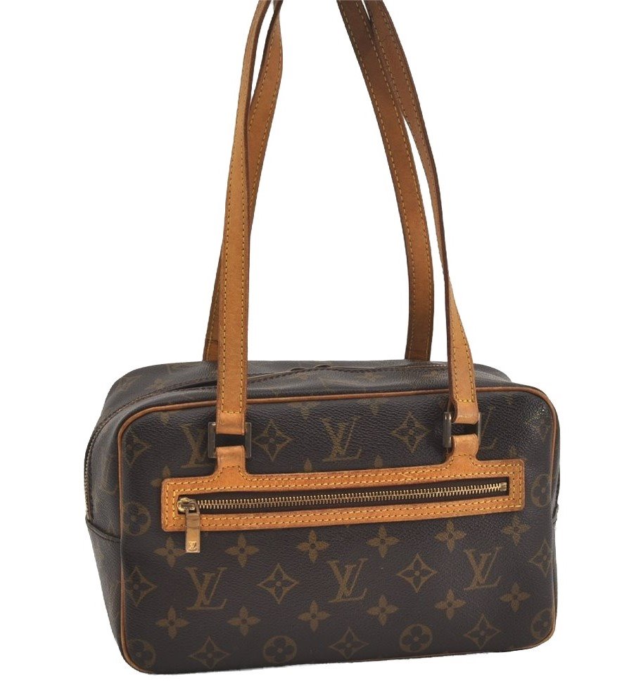 Authentic Louis Vuitton Monogram Cite MM Shoulder Bag M51182 LV 2681I