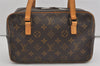 Authentic Louis Vuitton Monogram Cite MM Shoulder Bag M51182 LV 2681I