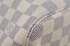 Authentic Louis Vuitton Damier Azur Neverfull MM Tote Bag N51107 LV 2683I