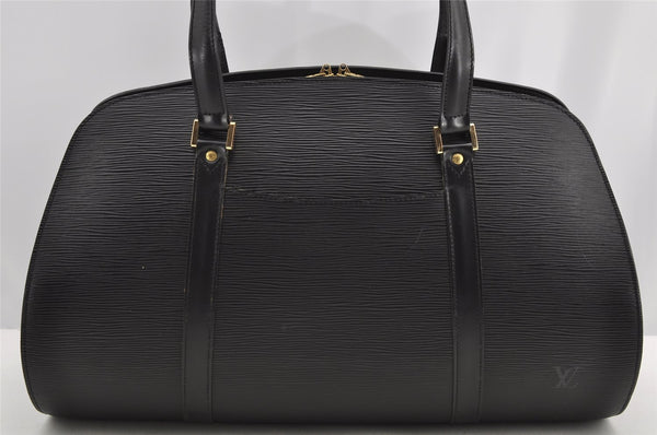 Authentic Louis Vuitton Epi Solferino 45 Shoulder Bag Black M42862 LV 2684I