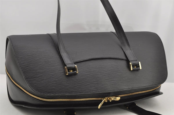 Authentic Louis Vuitton Epi Solferino 45 Shoulder Bag Black M42862 LV 2684I