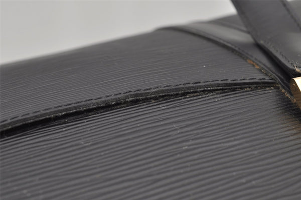 Authentic Louis Vuitton Epi Solferino 45 Shoulder Bag Black M42862 LV 2684I