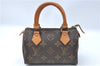 Authentic Louis Vuitton Monogram Mini Speedy Hand Bag M41534 LV 2685B