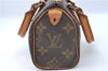 Authentic Louis Vuitton Monogram Mini Speedy Hand Bag M41534 LV 2685B