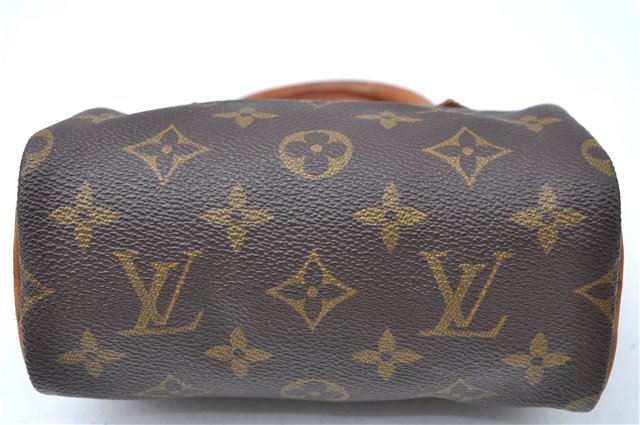 Authentic Louis Vuitton Monogram Mini Speedy Hand Bag M41534 LV 2685B