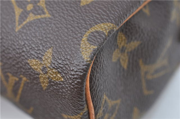 Authentic Louis Vuitton Monogram Mini Speedy Hand Bag M41534 LV 2685B