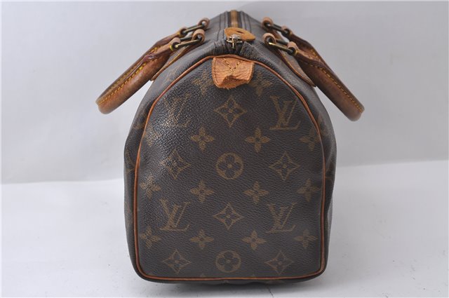 Authentic Louis Vuitton Monogram Speedy 25 Hand Bag Purse M41528 LV 2687D