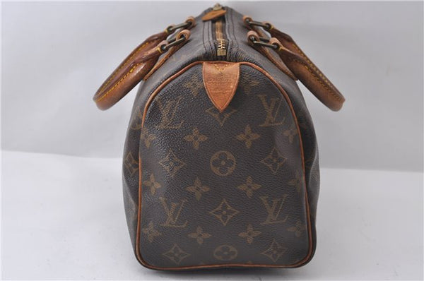 Authentic Louis Vuitton Monogram Speedy 25 Hand Bag Purse M41528 LV 2687D