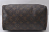 Authentic Louis Vuitton Monogram Speedy 25 Hand Bag Purse M41528 LV 2687D