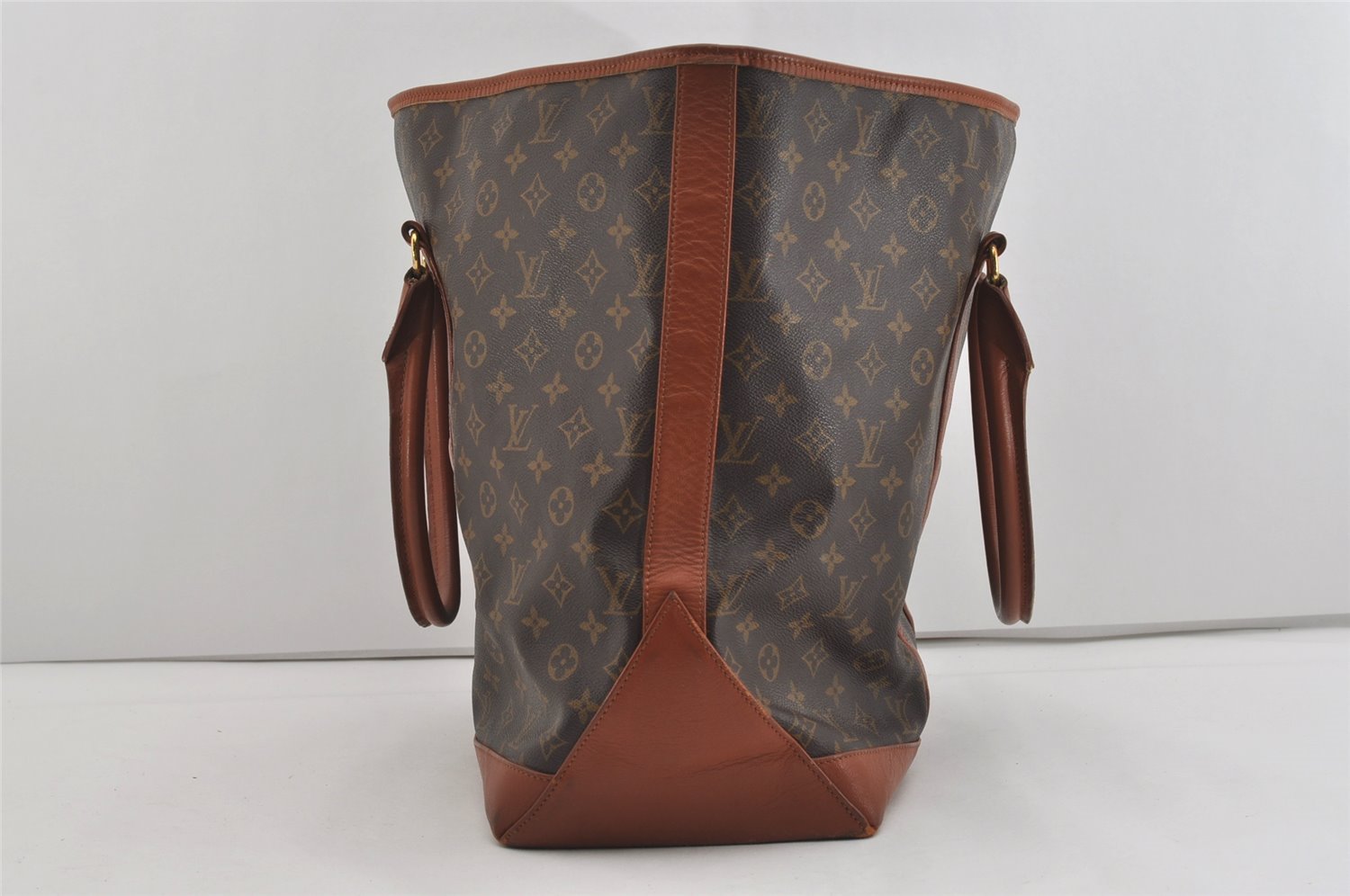 Auth Louis Vuitton Monogram Sac Weekend GM Vintage Tote Hand Bag M42420 LV 2688I