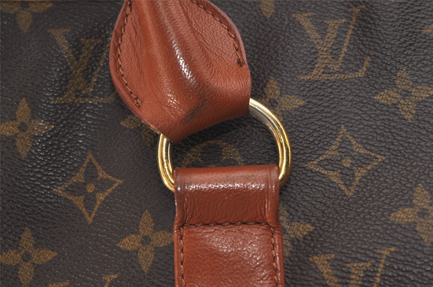 Auth Louis Vuitton Monogram Sac Weekend GM Vintage Tote Hand Bag M42420 LV 2688I