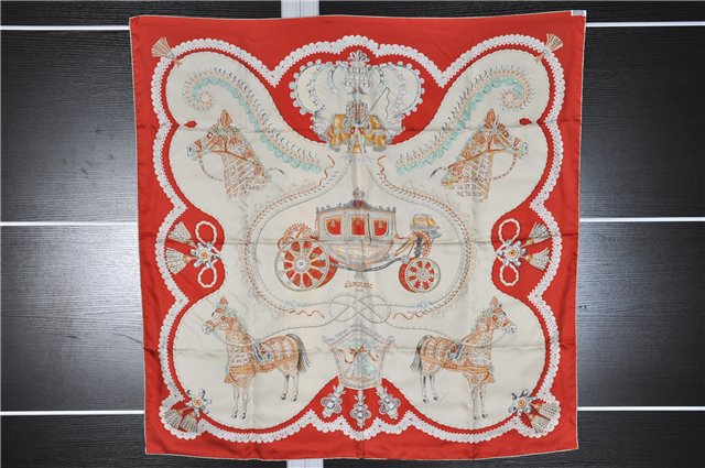 Authentic HERMES Carre 90 Scarf 