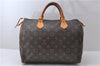 Authentic Louis Vuitton Monogram Speedy 30 Hand Bag M41526 LV 2691D