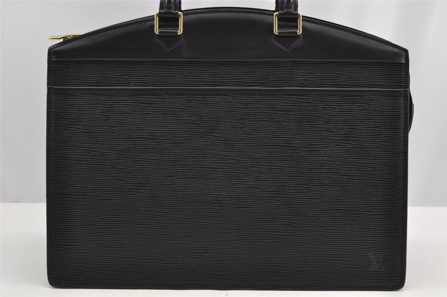 Authentic Louis Vuitton Epi Riviera Hand Bag Black M48182 LV Junk 2692I
