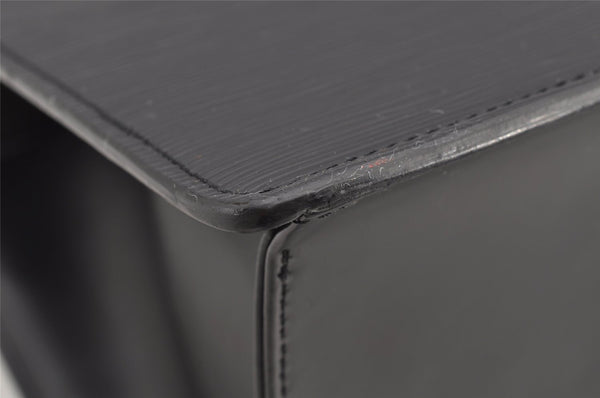 Authentic Louis Vuitton Epi Riviera Hand Bag Black M48182 LV Junk 2692I