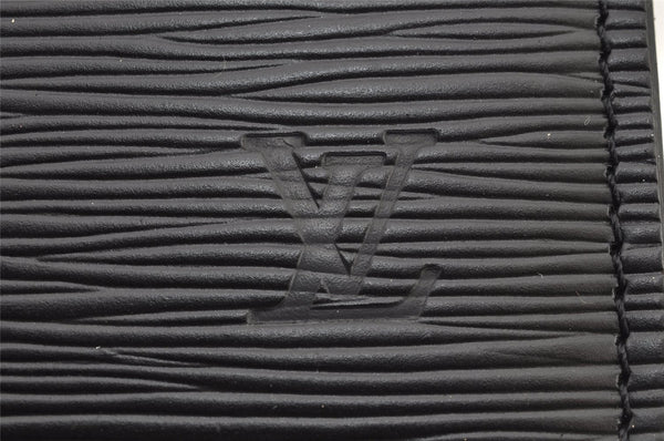 Authentic Louis Vuitton Epi Riviera Hand Bag Black M48182 LV Junk 2692I
