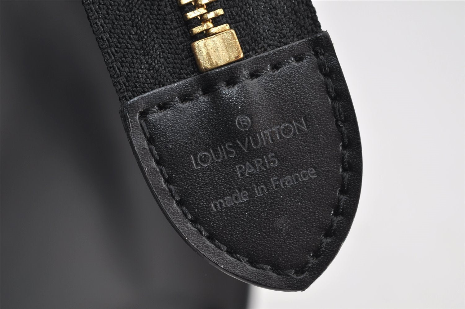 Authentic Louis Vuitton Epi Riviera Hand Bag Black M48182 LV Junk 2692I