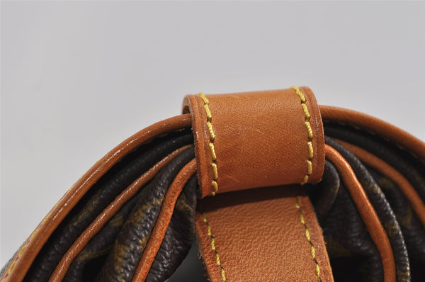 Authentic Louis Vuitton Monogram Saumur 35 Shoulder Cross Bag M42254 LV 2693I