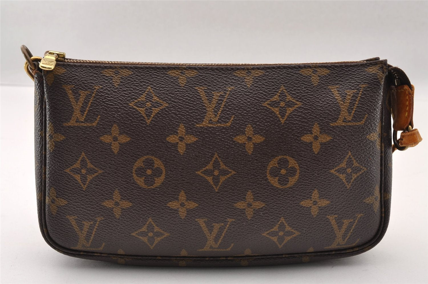 Authentic Louis Vuitton Monogram Pochette Accessoires Pouch M51980 LV 2694I