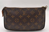 Authentic Louis Vuitton Monogram Pochette Accessoires Pouch M51980 LV 2694I