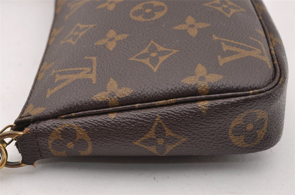 Authentic Louis Vuitton Monogram Pochette Accessoires Pouch M51980 LV 2694I