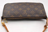 Authentic Louis Vuitton Monogram Pochette Accessoires Pouch M51980 LV 2694I