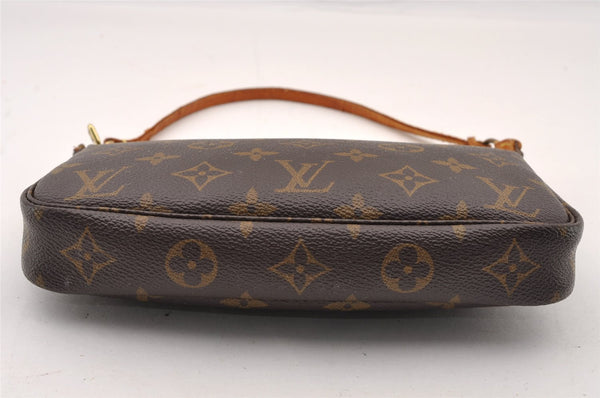 Authentic Louis Vuitton Monogram Pochette Accessoires Pouch M51980 LV 2694I