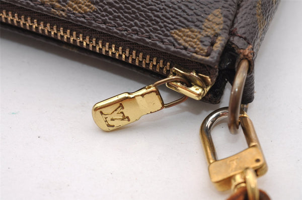 Authentic Louis Vuitton Monogram Pochette Accessoires Pouch M51980 LV 2694I