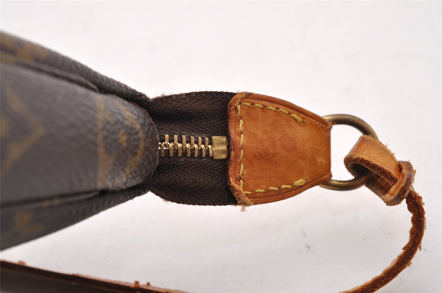 Authentic Louis Vuitton Monogram Pochette Accessoires Pouch M51980 LV 2694I