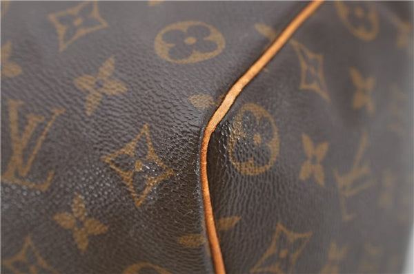 Authentic Louis Vuitton Monogram Speedy 35 Hand Bag M41524 LV 2695D