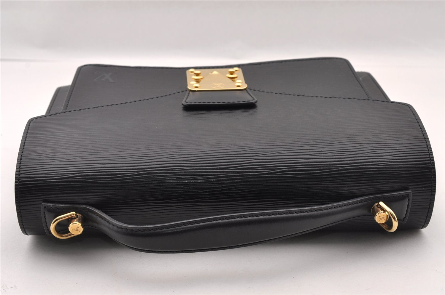 Authentic Louis Vuitton Epi Monceau 2Way Shoulder Hand Bag Black M52122 LV 2695I