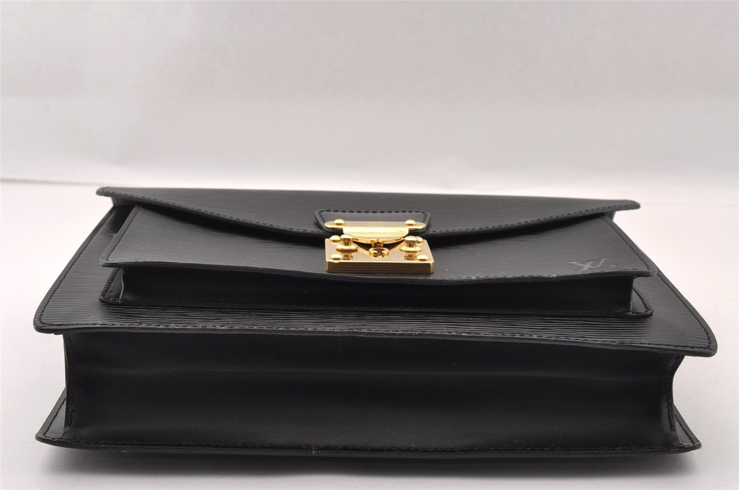Authentic Louis Vuitton Epi Monceau 2Way Shoulder Hand Bag Black M52122 LV 2695I