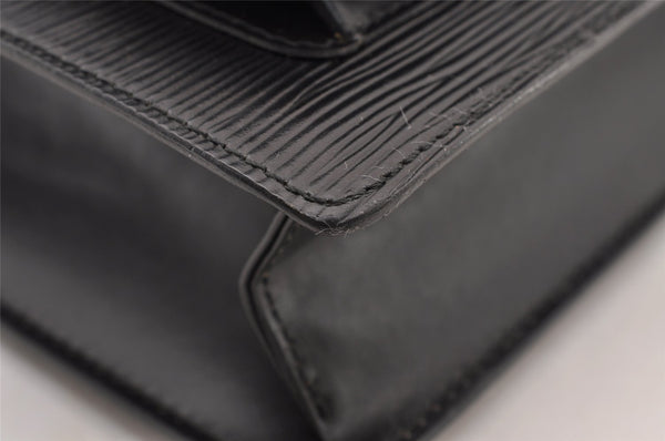 Authentic Louis Vuitton Epi Monceau 2Way Shoulder Hand Bag Black M52122 LV 2695I